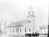Zwingli German Reformed Church first confirmation class, circa 1887.